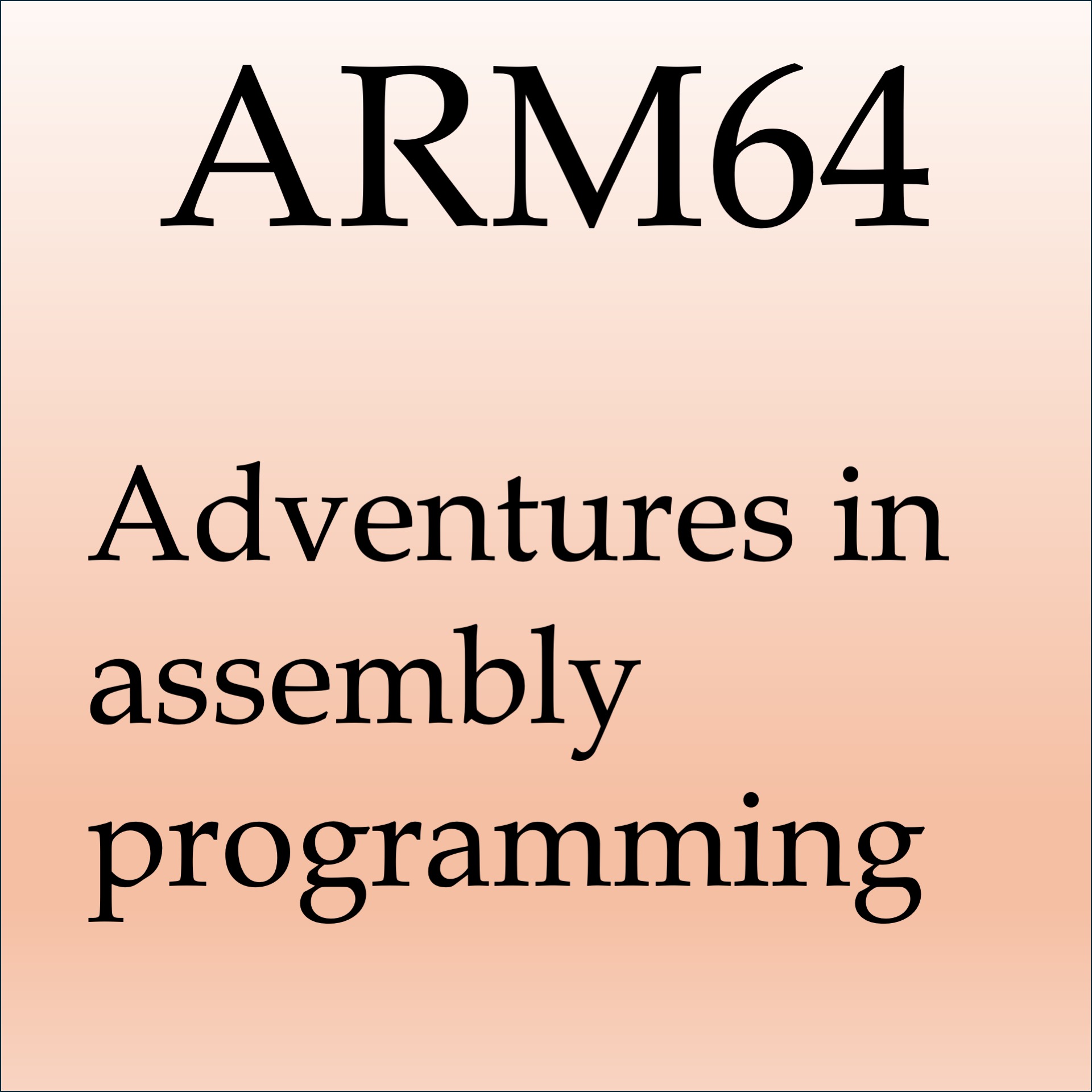 ARM64 assembly programming